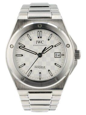 IWC Ingenieur White Dial Stainless Steel 40mm Automatic Men’s Watch IW328902